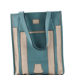 Hermes Petit H Bell Tote Toile And #240243H22B
